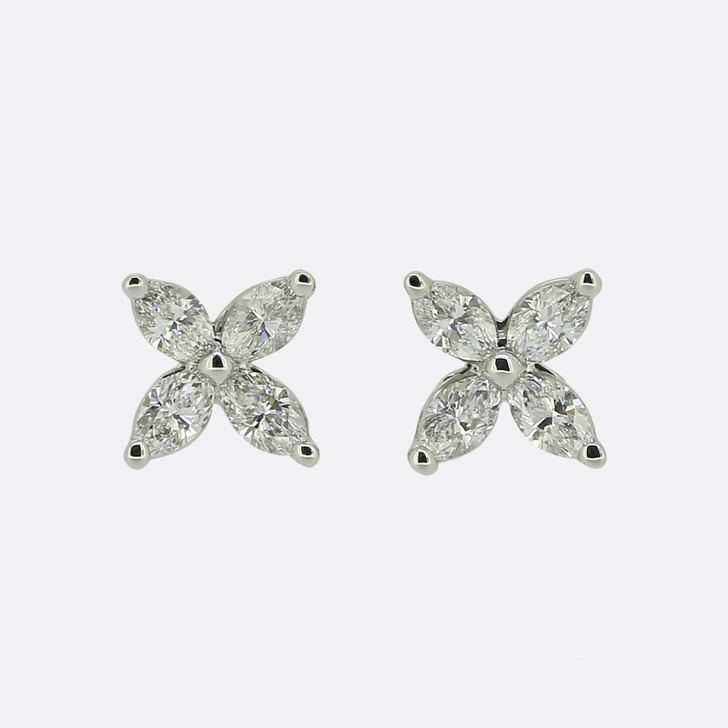 Tiffany & Co. Mini Victoria Diamond Earrings