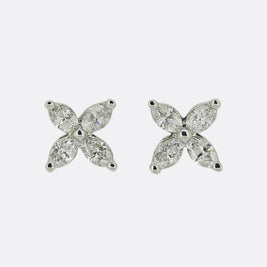 Tiffany & Co. Mini Victoria Diamond Earrings