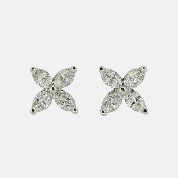 Tiffany & Co. Mini Victoria Diamond Earrings