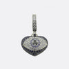 Theo Fennell Sapphire and Diamond Evil Eye Art Pendant