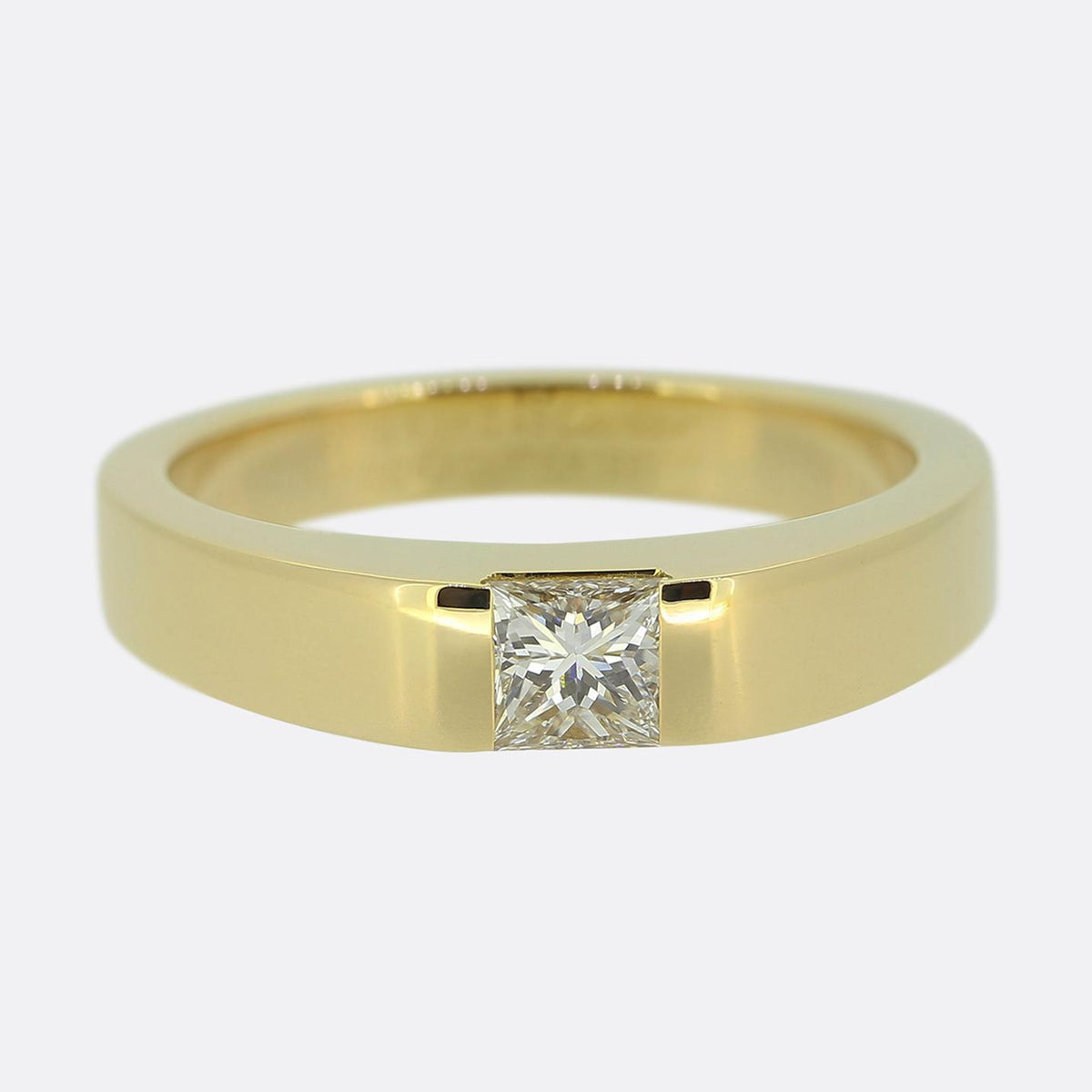 Cartier Tank Diamond Ring
