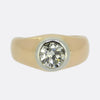 Antique 1.00 Carat Diamond Single-Stone Ring