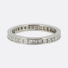 Tiffany & Co. Princess Cut Diamond Full Eternity Ring Size I (48)