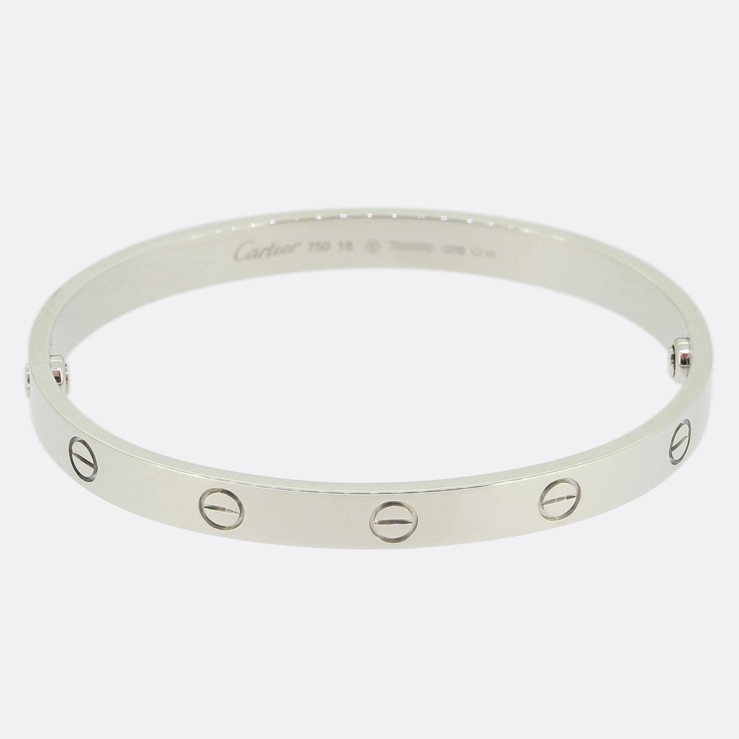 Cartier LOVE Bangle Size 18