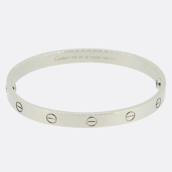 Cartier LOVE Bangle Size 18