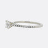 De Beers 0.35 Carat Diamond Solitaire Engagement Ring