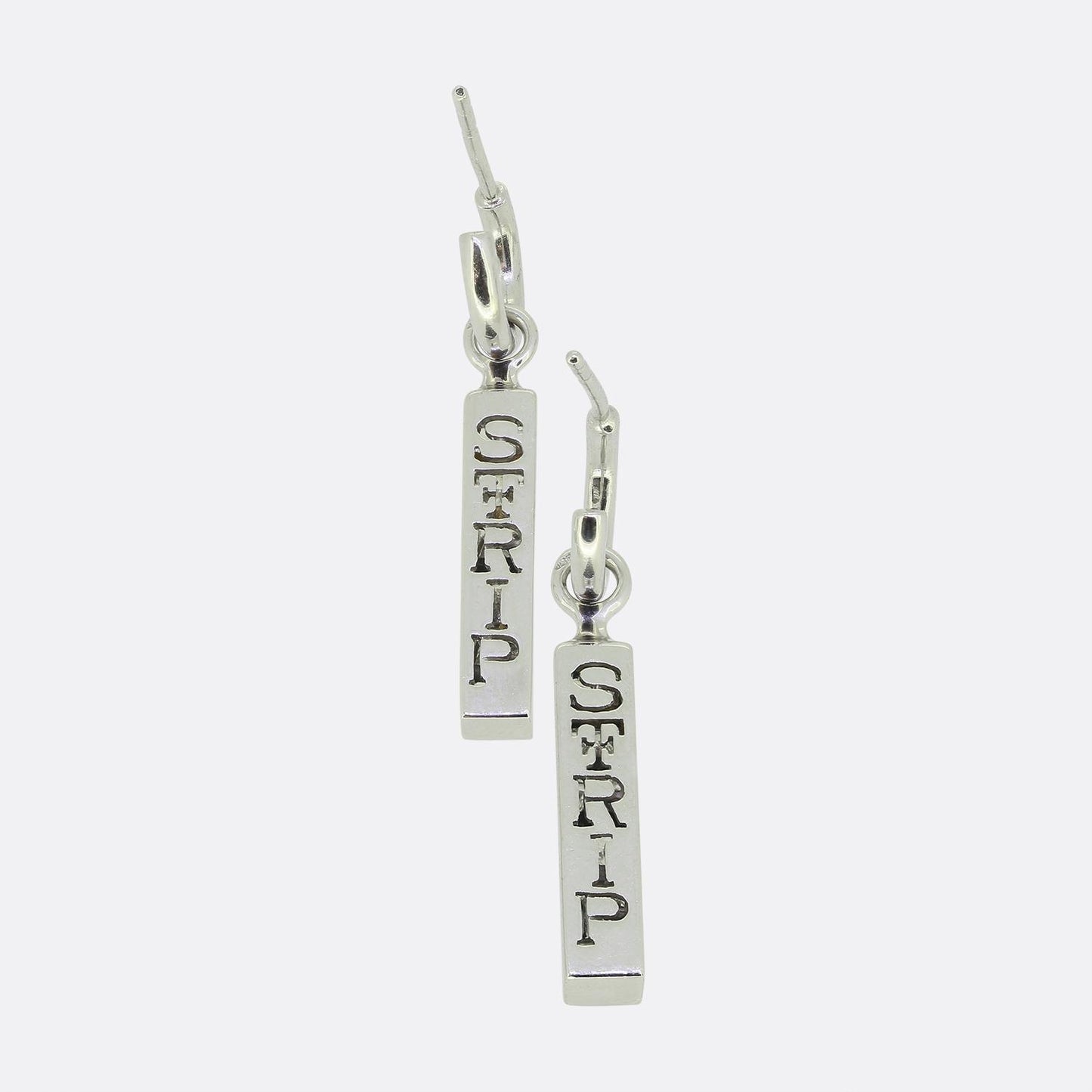 Theo Fennell Diamond Strip Earrings