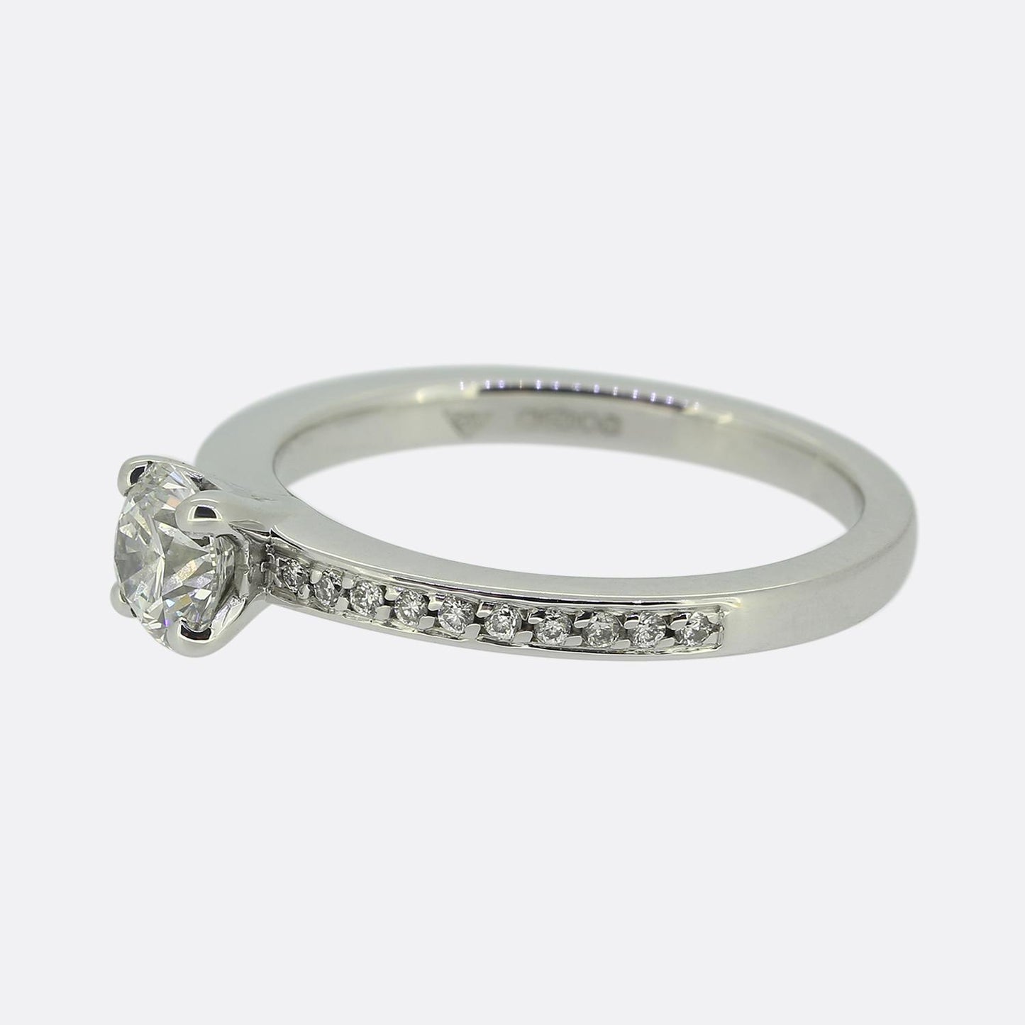 0.45 Carat Diamond Solitaire Ring