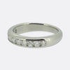 Tiffany & Co. 0.55 Carat Lucida Diamond Half-Eternity Ring