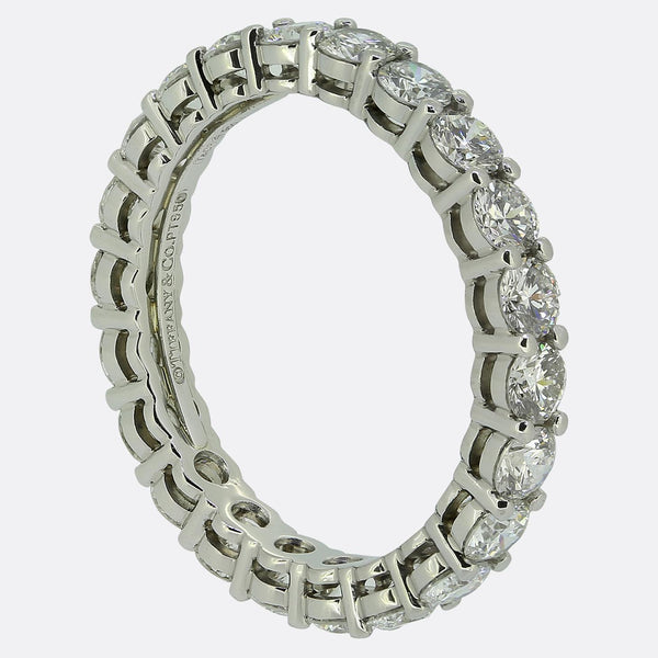 Tiffany & Co. Forever Full-Eternity Diamond Ring Size L (52)