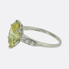 Tiffany & Co. Antique 1.57 Carat Fancy Vivid Yellow Diamond Engagement Ring