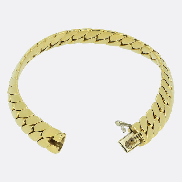 Cartier Vintage Curb Link Chain Bracelet