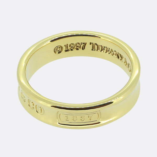 Tiffany & Co. Tiffany 1837 Band Ring Size W (65)