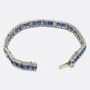 Art Deco Sapphire and Diamond Bracelet