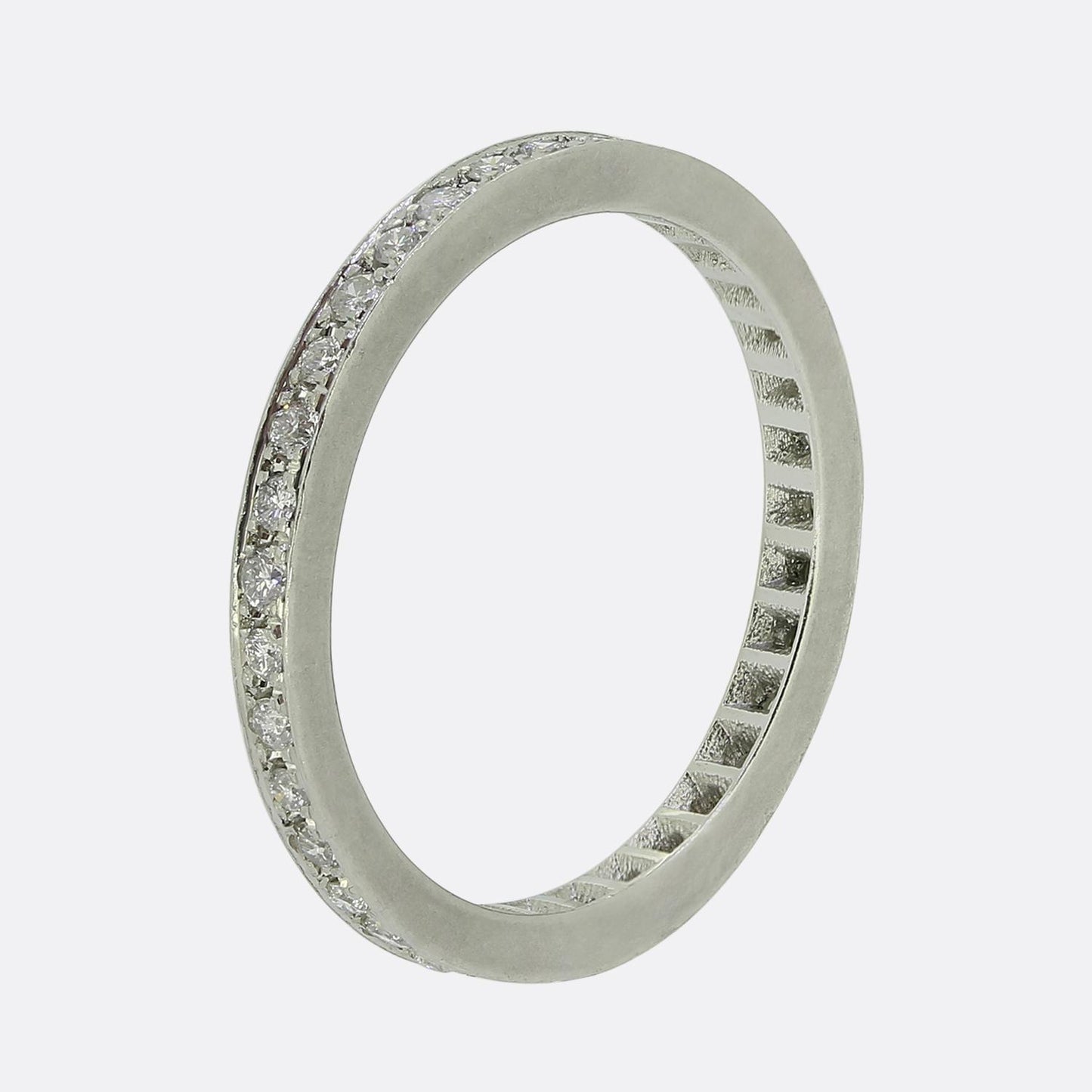 0.30 Carat Diamond Full-Eternity Ring Size I 1/2 (48)