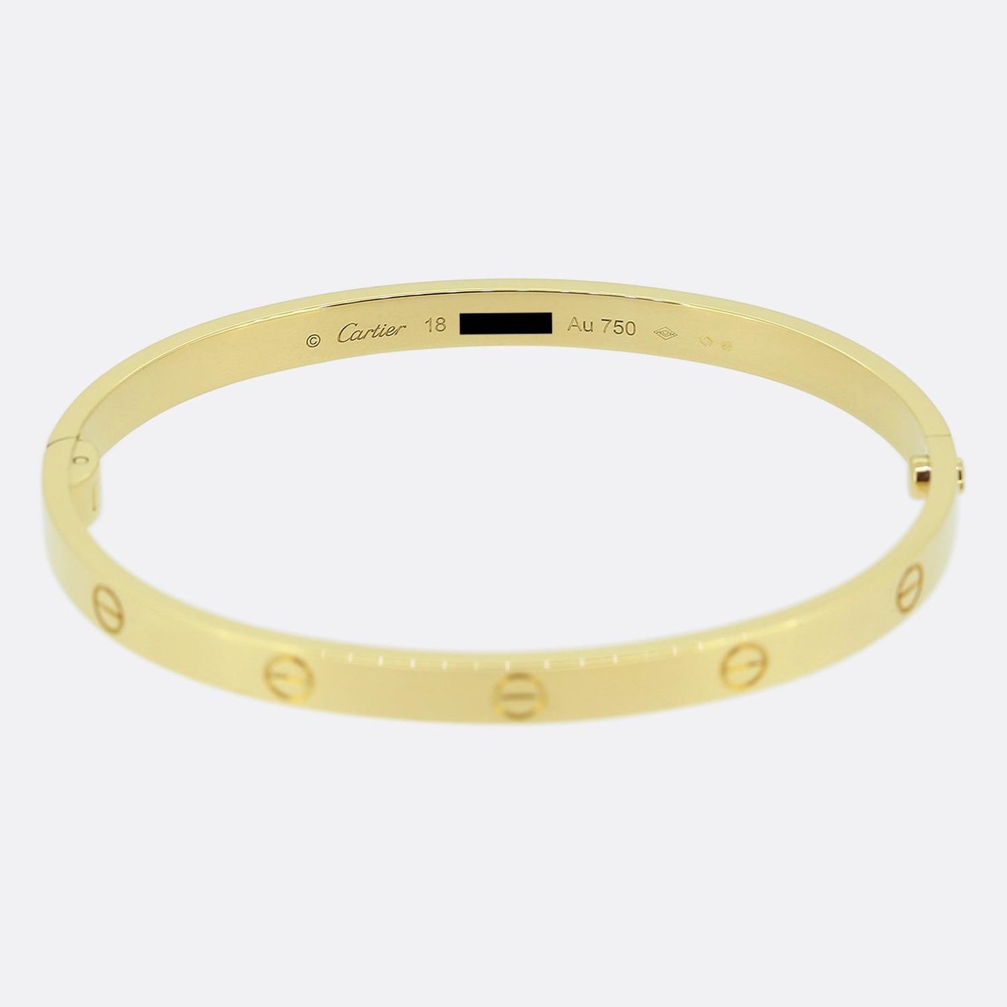 Cartier Medium Model LOVE Bangle Size 18