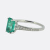 Colombian Emerald and Diamond Ring