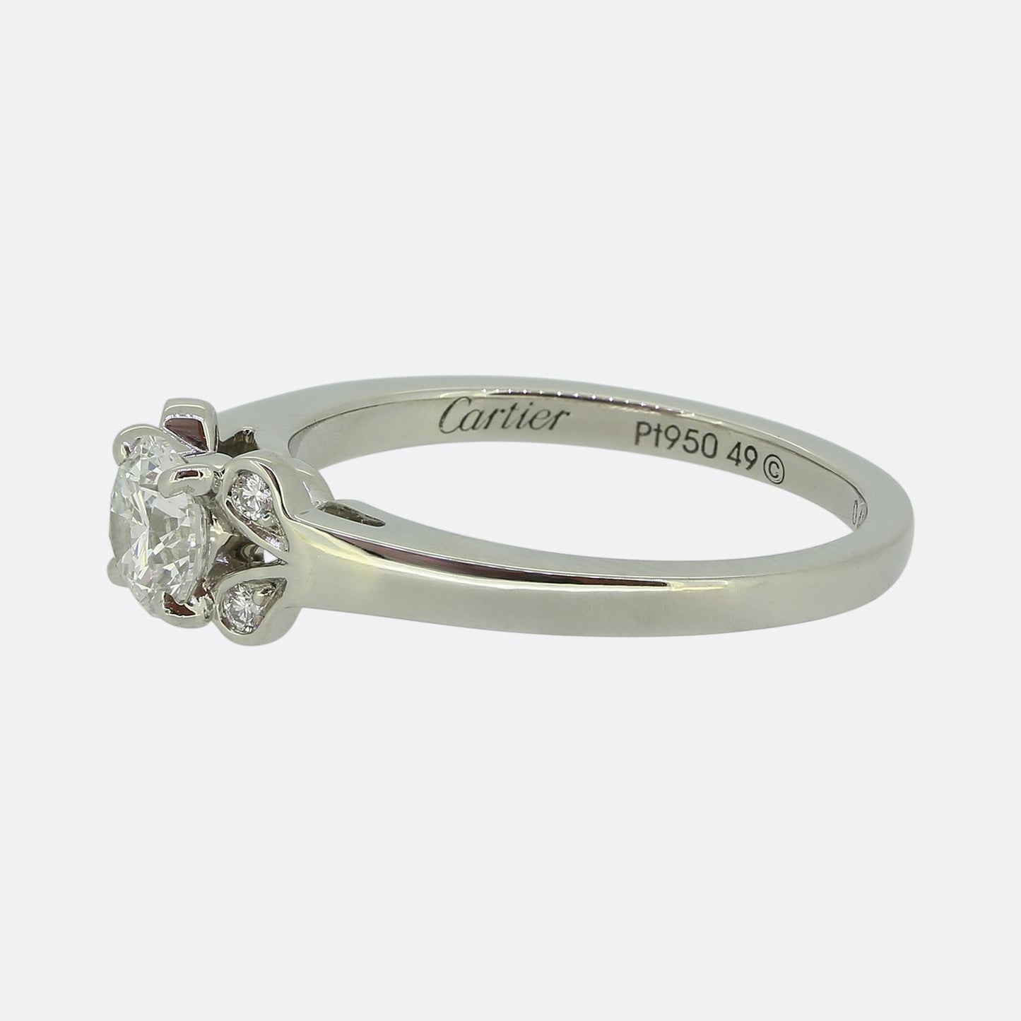 Cartier 0.46 Carat Diamond Ballerine Ring