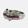 Art Deco Ruby and Diamond Ring