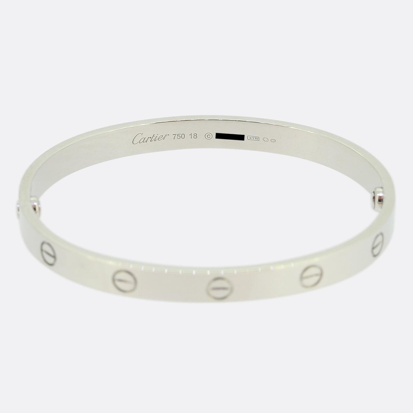 Cartier LOVE Bangle Size 18