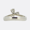 De Beers Three Stone Diamond Clover Ring