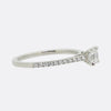 De Beers 0.35 Carat Diamond Solitaire Engagement Ring