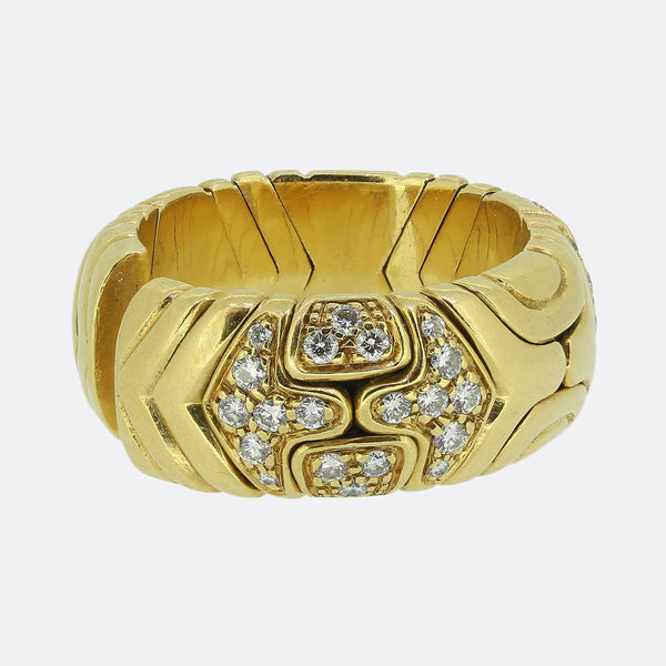 Bvlgari Alveare Diamond Ring Size K (50)