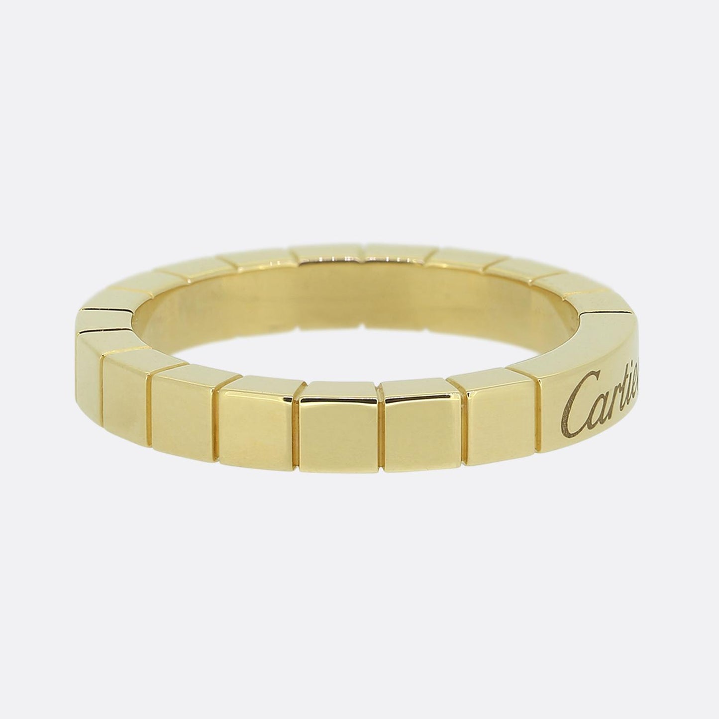 Cartier Lanieres Band Ring Size M (53)