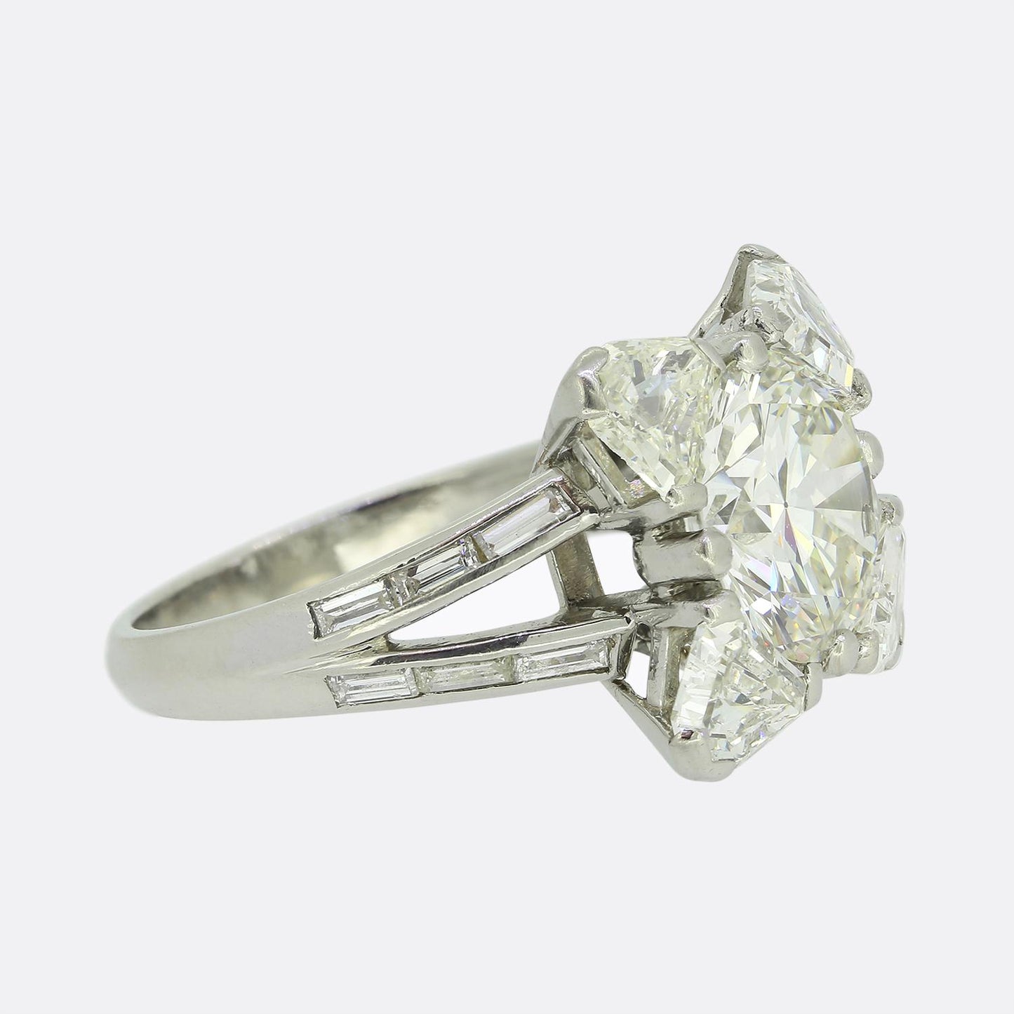 Maubossin 4.24 Carat Diamond Ring