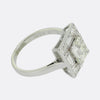 Art Deco 3.00 Carat Diamond Cluster Ring
