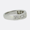 Vintage Half-Eternity Diamond Ring
