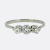 Vintage 0.70 Carat Diamond Three Stone Ring