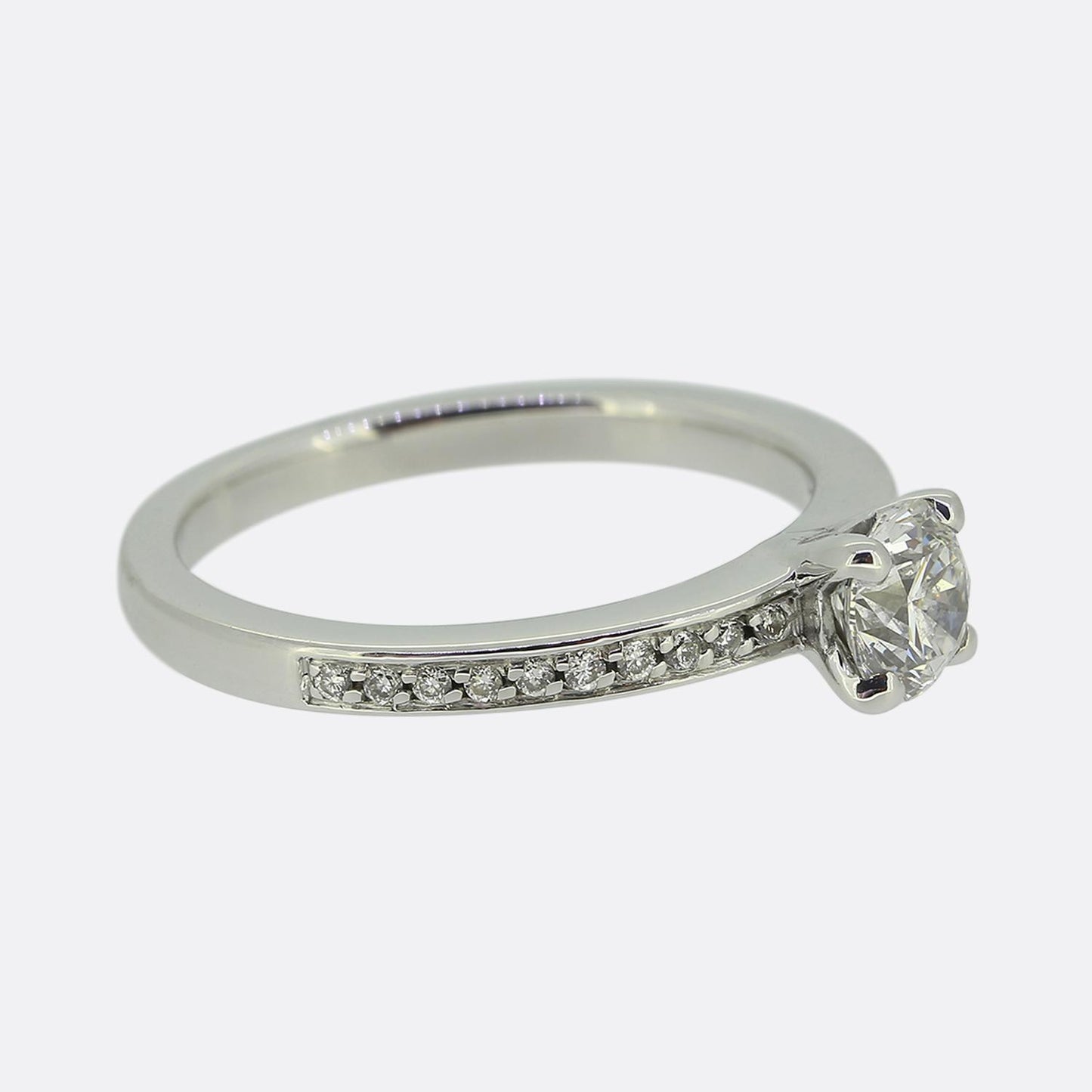 0.45 Carat Diamond Solitaire Ring