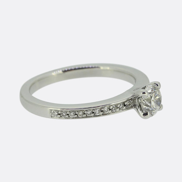 0.45 Carat Diamond Solitaire Ring