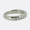 Tiffany & Co. 0.55 Carat Lucida Diamond Half-Eternity Ring
