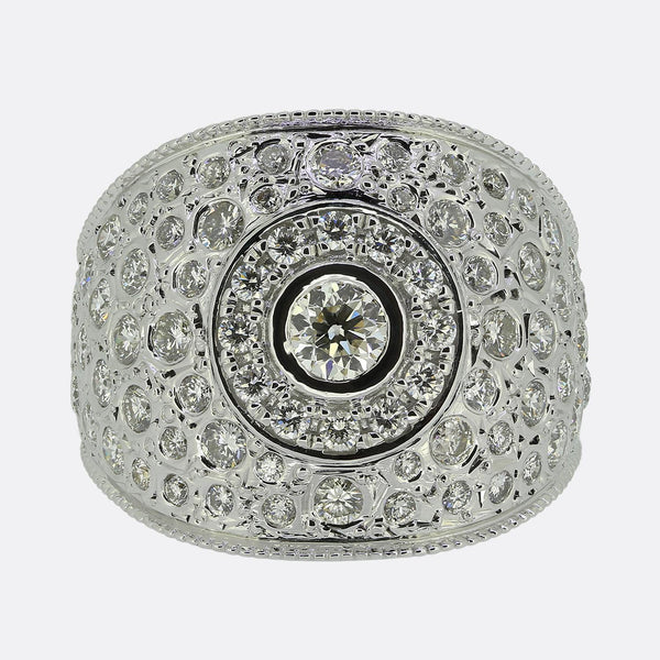 Vintage 2.00 Carat Diamond Dress Ring