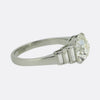 Vintage 3.58 Carat Old Mine Cut Diamond Ring