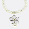 Boodles Pearl and Rose Quartz Pendant Necklace