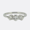 Vintage Diamond Three Stone Ring