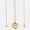 Bvlgari Cuore Diamond Heart Pendant Necklace