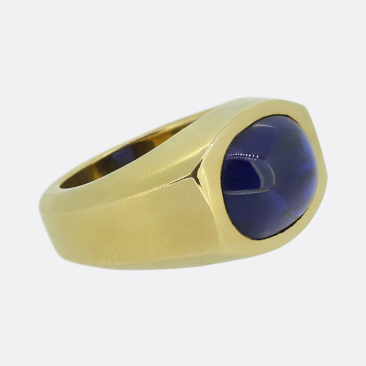 Cartier 10.00 Carat Burmese Sapphire Single-Stone Ring