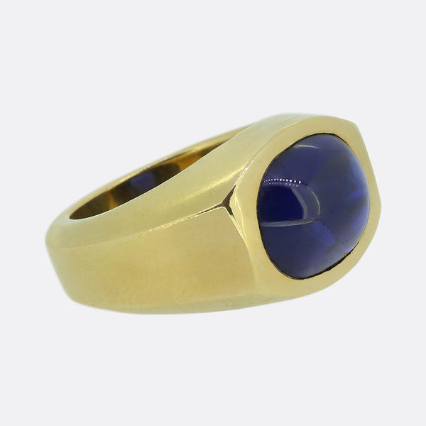 Cartier 10.00 Carat Burmese Sapphire Single-Stone Ring