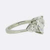 Graff 1.51 Carat Pear-Cut Diamond Three-Stone Promise Engagement Ring