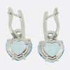 Kiki McDonough Topaz Amethyst and Diamond Detachable Earrings