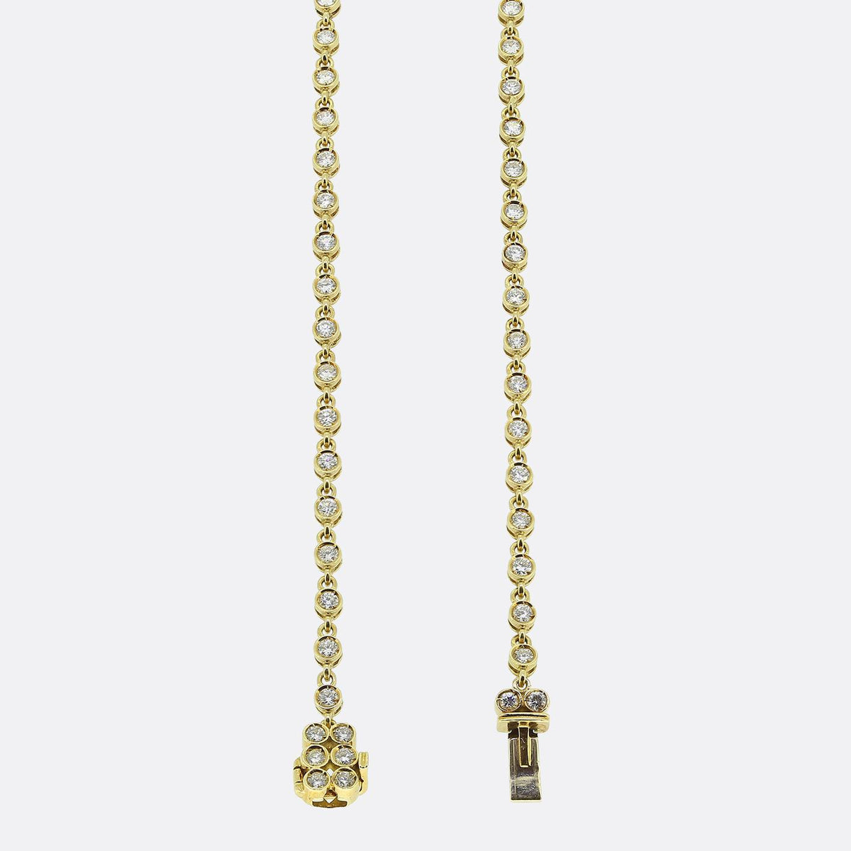 Cartier Vintage Diamond Festoon Necklace