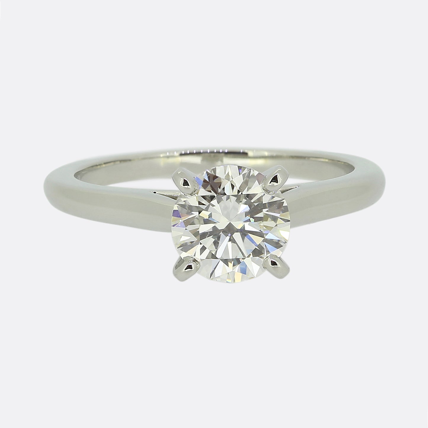 Cartier 1.03 Carat Diamond Solitaire Ring