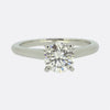 Cartier 1.03 Carat Diamond Solitaire Ring