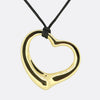 Tiffany & Co. Open Heart Pendant Necklace