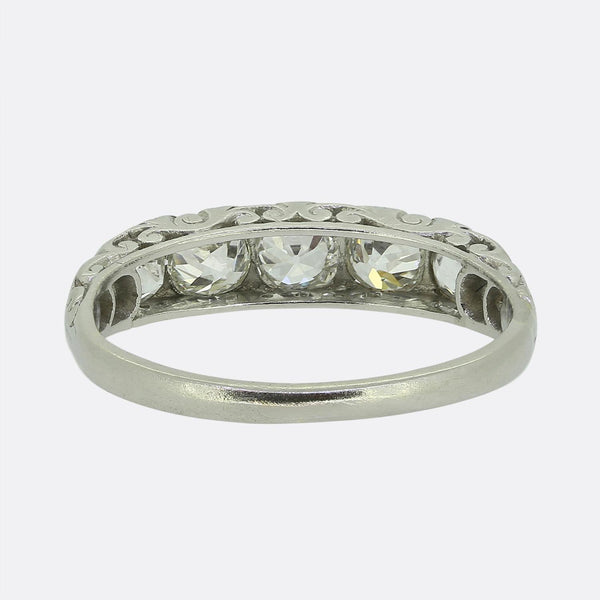 Victorian Five-Stone Diamond Ring