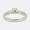 0.22 Carat Round Brilliant Cut Diamond Solitaire Ring